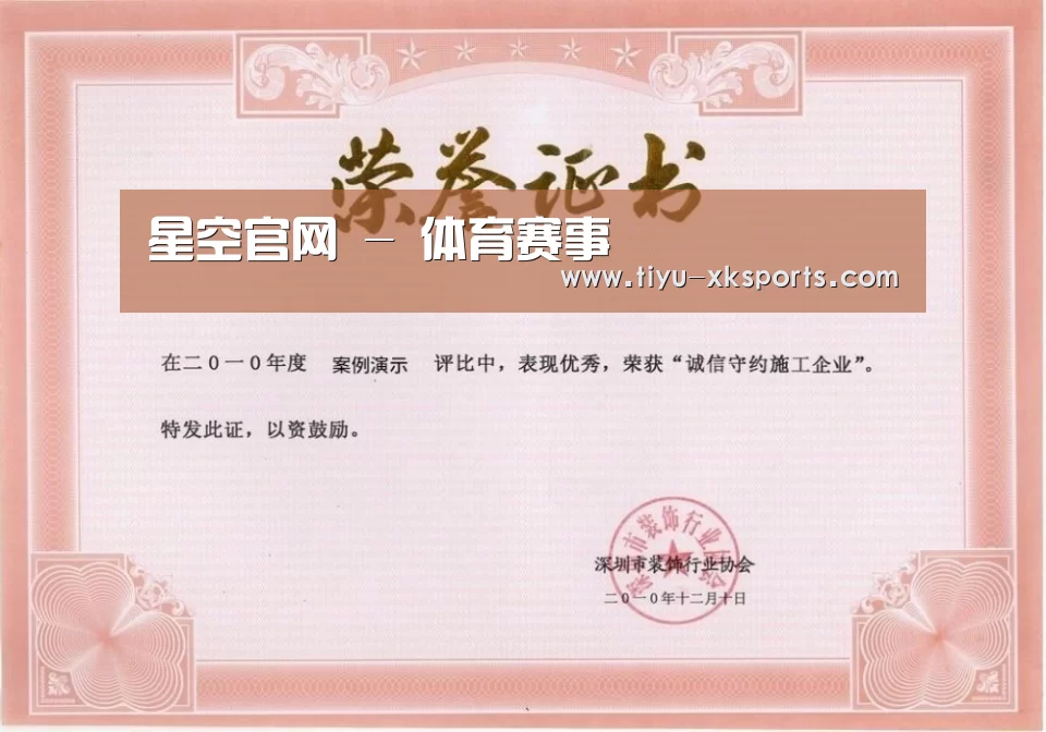 荣誉证书二